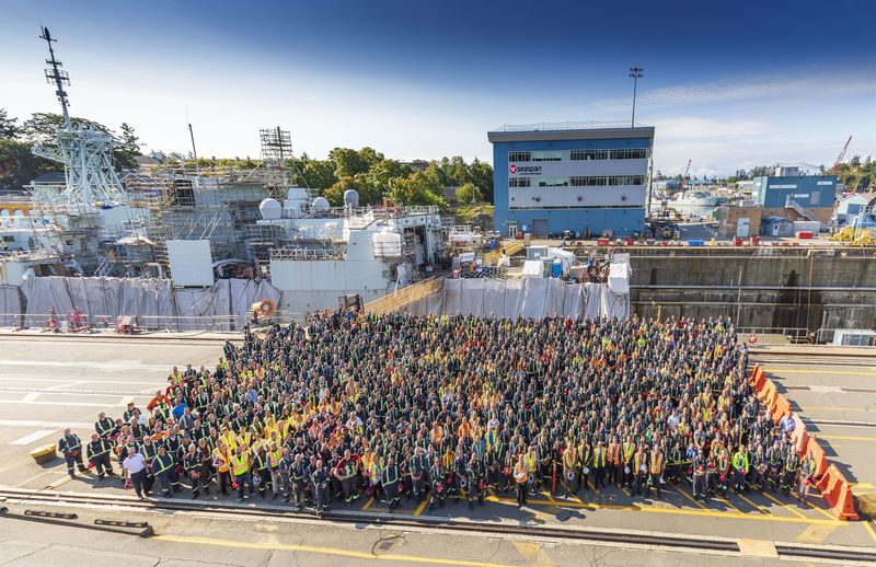 Seaspan Celebrates 30 Years of Ship Repair in Victoria