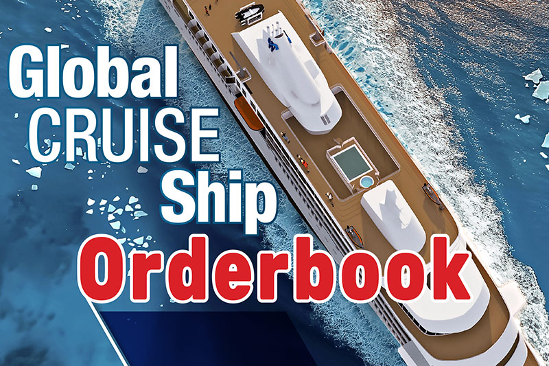 Global Cruise Ship Orderbook Expands to 60 Ships Through 2036