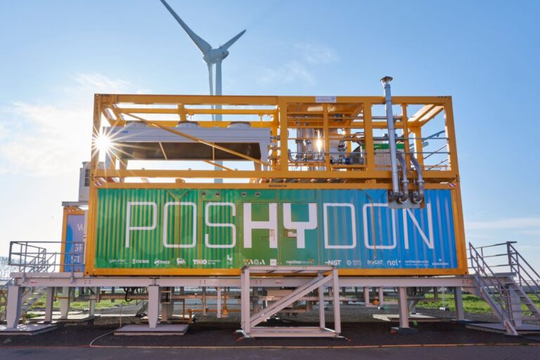 PosHYdon green hydrogen pilot initiates onshore testing