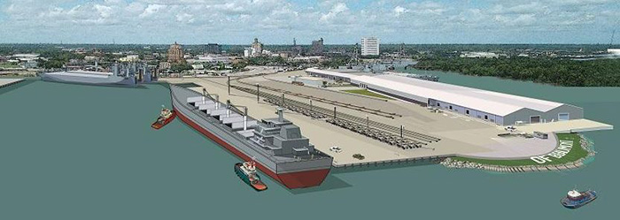 McCarthy starts work on $57.3 million Texas port project