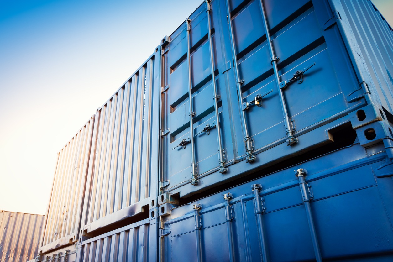 Industrial Container yard for Logistic Import Export business