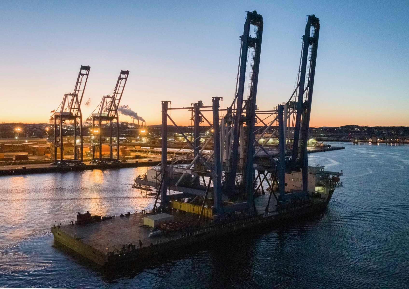 Port Saint John gets capacity boost with new post-Panamax cranes