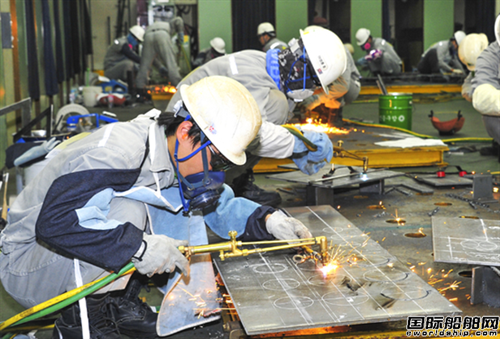 Is the world's largest single shipyard about to restart? Shipbuilding giant: Just waiting for the new president's decision.