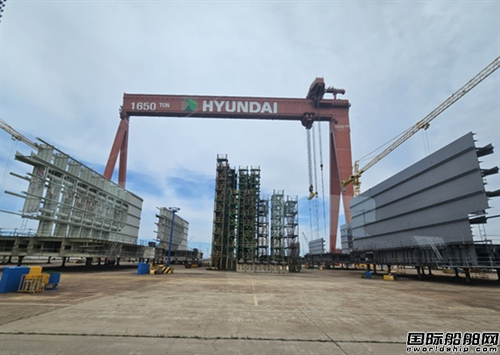 Is the world's largest single shipyard about to restart? Shipbuilding giant: Just waiting for the new president's decision.