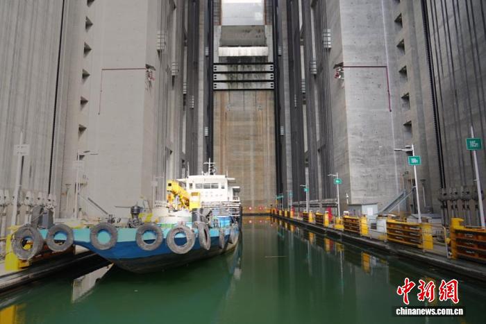 Three Gorges Ship Lift Begins Its 5th Annual “Physical Examination