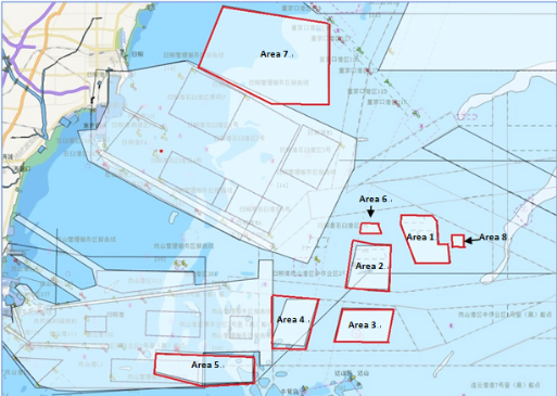 Update on Fishery Farms around the Chinese Coast Update on Fishery Farms around the Chinese Coast