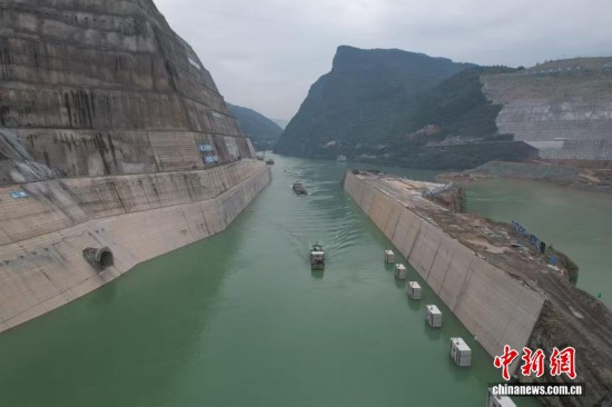 Wujiang Baima Navigation-Power Junction Pilot Navigation of Diversion Open Channel Successful