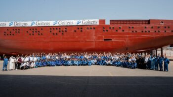 Goltens Dubai celebrates launch of pioneering exploration cruise vessel Captain Arctic