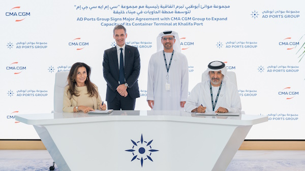 AD Ports Group Signs Agreement with CMA CGM Group to Expand Terminal at Khalifa Port