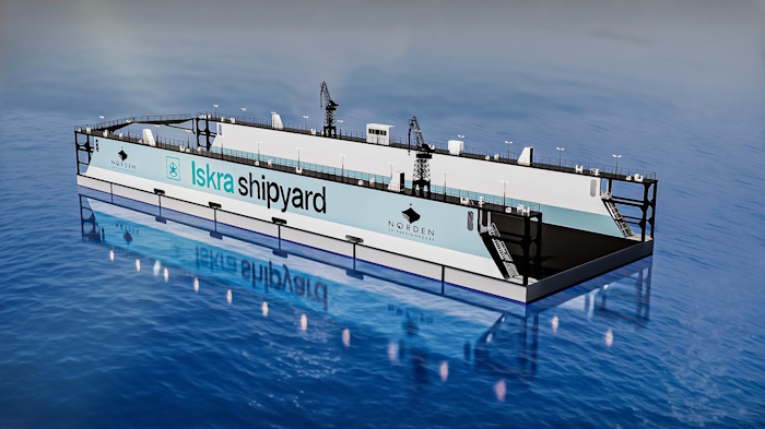 Iskra Shipyard Šibenik Signs Contract for Construction of a New Hybrid Floating Dock, 110 Meters Long and with a Capacity of 4,000 Tons