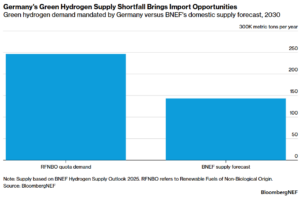 Germany boosts hydrogen quotas qualifies import demand